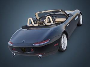 bmw z8 e52 roadster 3D Модель