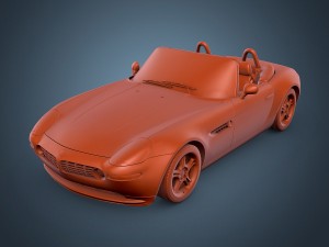 bmw z8 e52 roadster 3D Модель