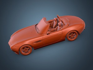 bmw z8 e52 roadster 3D Модель