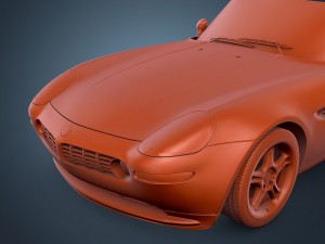 bmw z8 e52 roadster 3D Модель