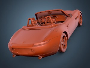 bmw z8 e52 roadster 3D Модель