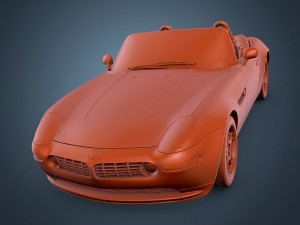 bmw z8 e52 roadster 3D Модель