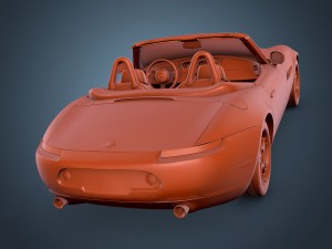 bmw z8 e52 roadster 3D Модель