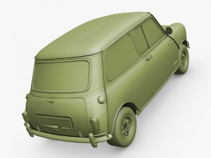 austin mini cooper s british 3D Модель