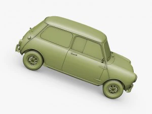 austin mini cooper s british 3D Model