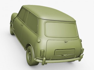 austin mini cooper s british 3D Модель