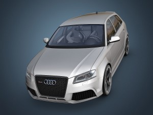 audi rs3 sportback 3D Model