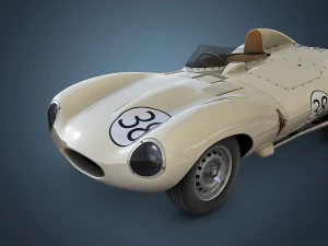 jaguar d tipi 3D Model