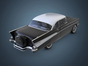 chevrolet bel air 1957 3D Model
