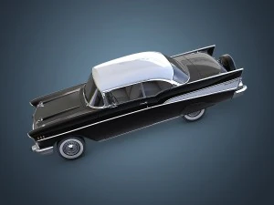 chevrolet bel air 1957 3D Model