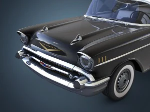 chevrolet bel air 1957 3D Model