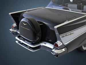 chevrolet bel air 1957 3D Model