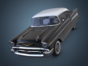 chevrolet bel air 1957 3D Model