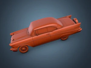 chevrolet bel air 1957 3D Model