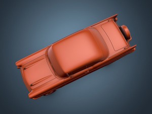 chevrolet bel air 1957 3D Model