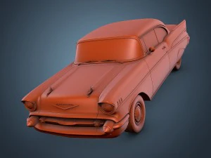 chevrolet bel air 1957 3D Model