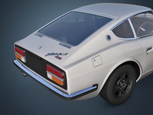 nissan fairlady 240z Model 3D