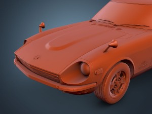 nissan fairlady 240z Model 3D