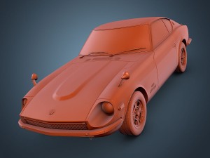 nissan fairlady 240z Model 3D