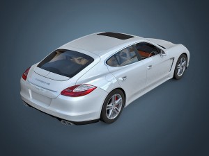 porsche panamera Modelo 3D
