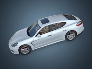 porsche panamera Modelo 3D