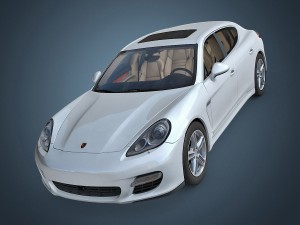 porsche panamera Modelo 3D