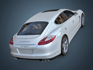 porsche panamera Modelo 3D