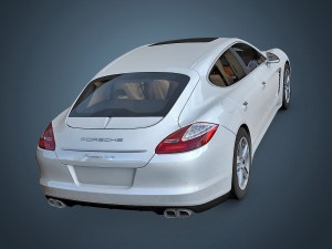 porsche panamera Modelo 3D