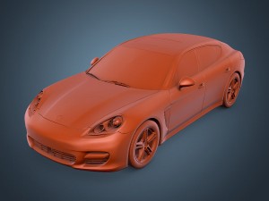 porsche panamera Modelo 3D