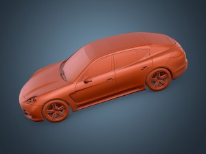 porsche panamera Modelo 3D