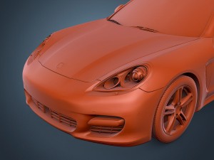 porsche panamera Modelo 3D