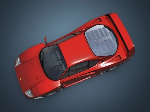 ferrari f40 Modelo 3D