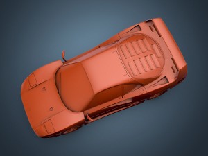 ferrari f40 Modelo 3D