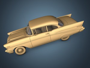 chevrolet bel air 1957 Modèle 3D