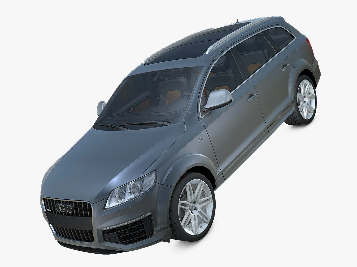 audi q7 3D Model .c4d .max .obj .3ds .fbx .stl .blend 