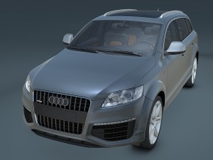 audi q7 3D Model