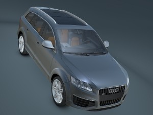 audi q7 3D Model