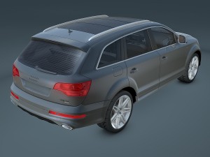 audi q7 3D Model