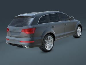 audi q7 3D Model
