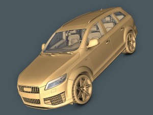 audi q7 3D Model