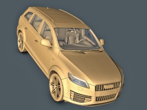 audi q7 3D Model
