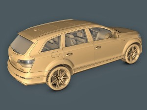 audi q7 3D Model