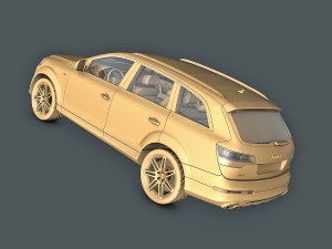 audi q7 3D Model