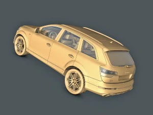 audi q7 3D Model