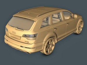 audi q7 3D Model