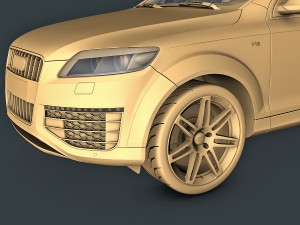 audi q7 3D Model
