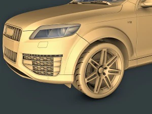 audi q7 3D Model