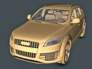 audi q7 3D Model
