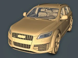 audi q7 3D Model