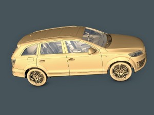 audi q7 3D Model